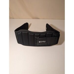 BVVU Black Weightlifting Belt - Supportive Gym Belt for Lifting & Core Stability